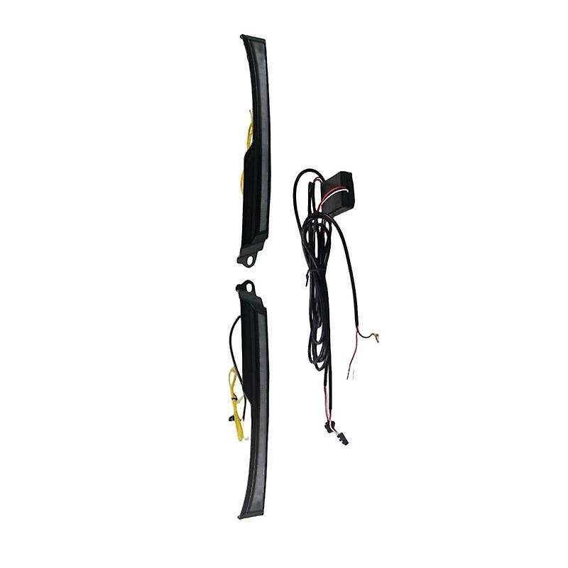 Led Daytime Running Light Headlight Fog Lamps for 4runner 2006-2009 Turn Signal Indicator Light Bump