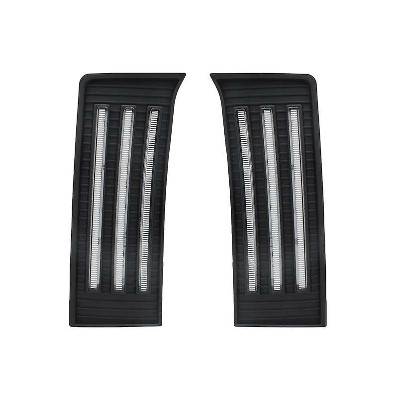 Led Daytime Running Lights Fog Lights Turn Indicators 2-color Streamer Steering Suitable for 22-23