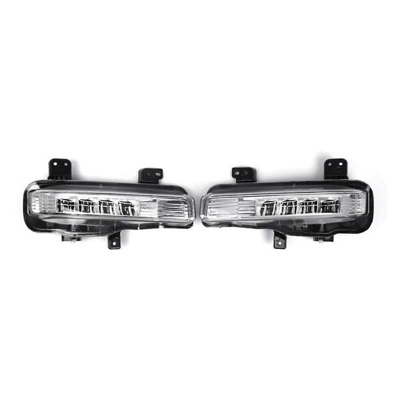 Led Daytime Running Lights Fog Lights Kits Bumper Lamps for Explorer 2020-2023