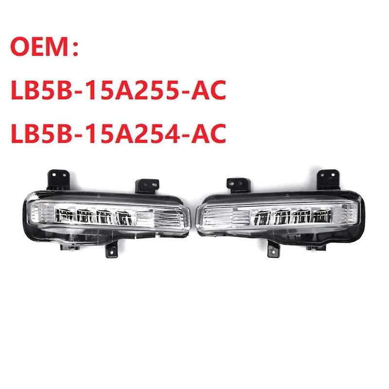 Led Daytime Running Lights Fog Lights Kits Bumper Lamps for Explorer 2020-2023