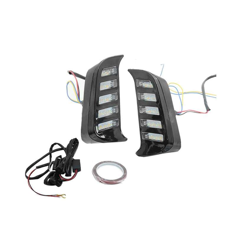 Led Daytime Running Lights Fog Lights Three-color Streamer Steering Suitable for Accord 2023