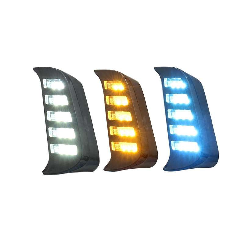 Led Daytime Running Lights Fog Lights Three-color Streamer Steering Suitable for Accord 2023