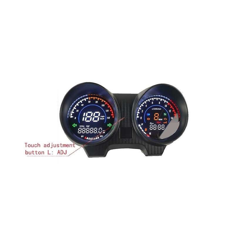 Led Digital Dashboard Motorcycle Rpm Meter Speedometer for Brazil 150 Cg150 Fan150 Motorcycle Acces