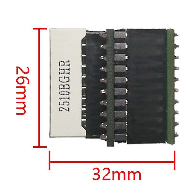 LED Display Music Spectrum Screen Access Amplifier 20 Paragraph 10 Level Display