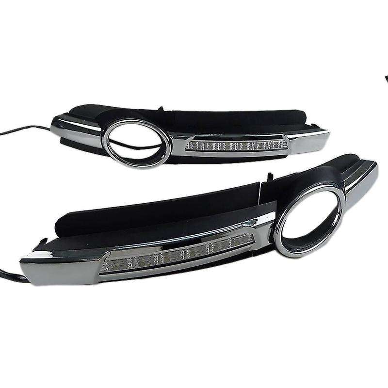 LED DRL Daytime Running Fog Light Lamp for A6 2005-2008