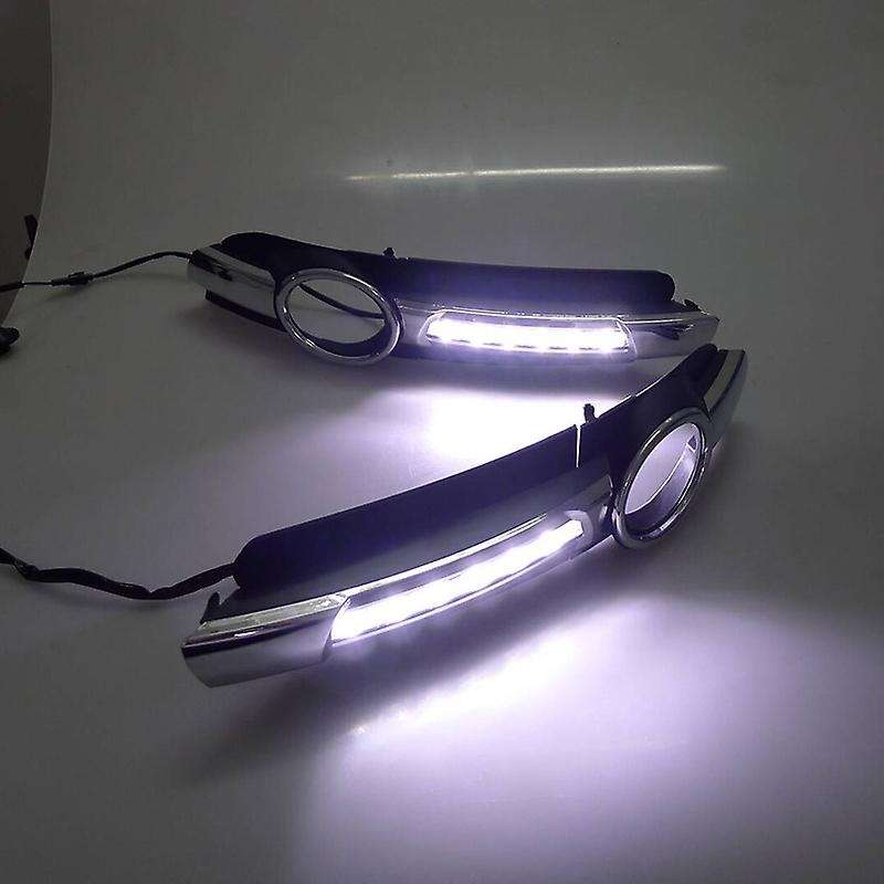 LED DRL Daytime Running Fog Light Lamp for A6 2005-2008