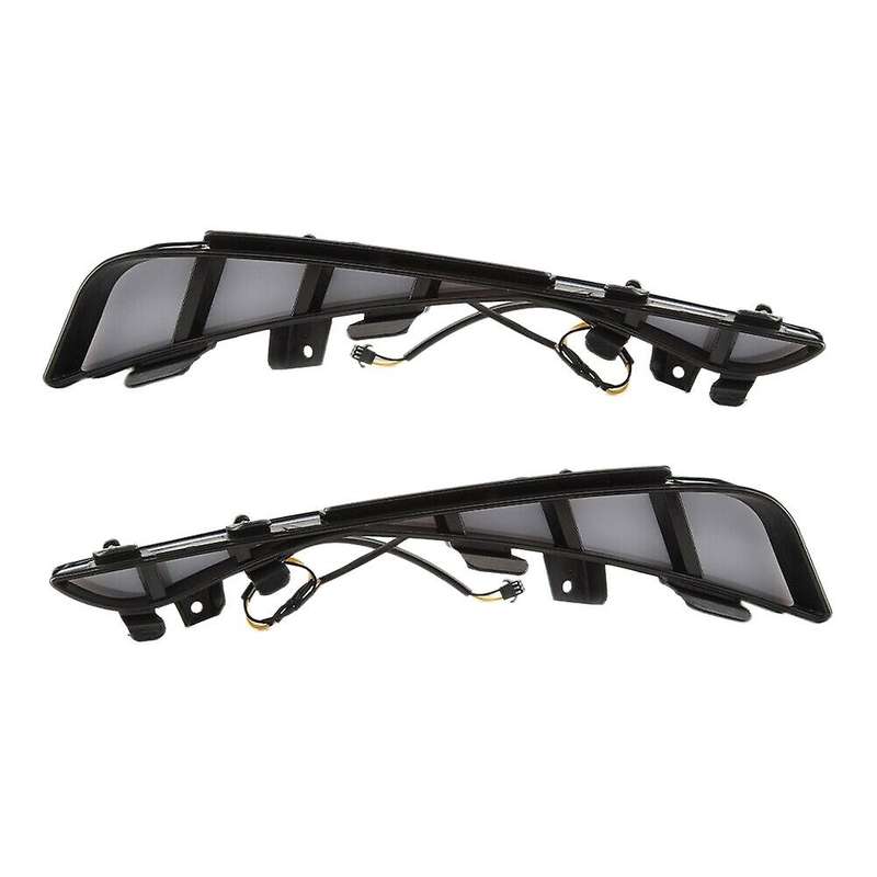 LED DRL Daytime Running Light Bumper Fog Lights Drive Fog Lamps Turn Signal for 2019 2020