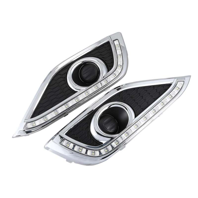LED DRL Daytime Running Light Daylight Turn Signal Lamp for -V 2012 2013 2014