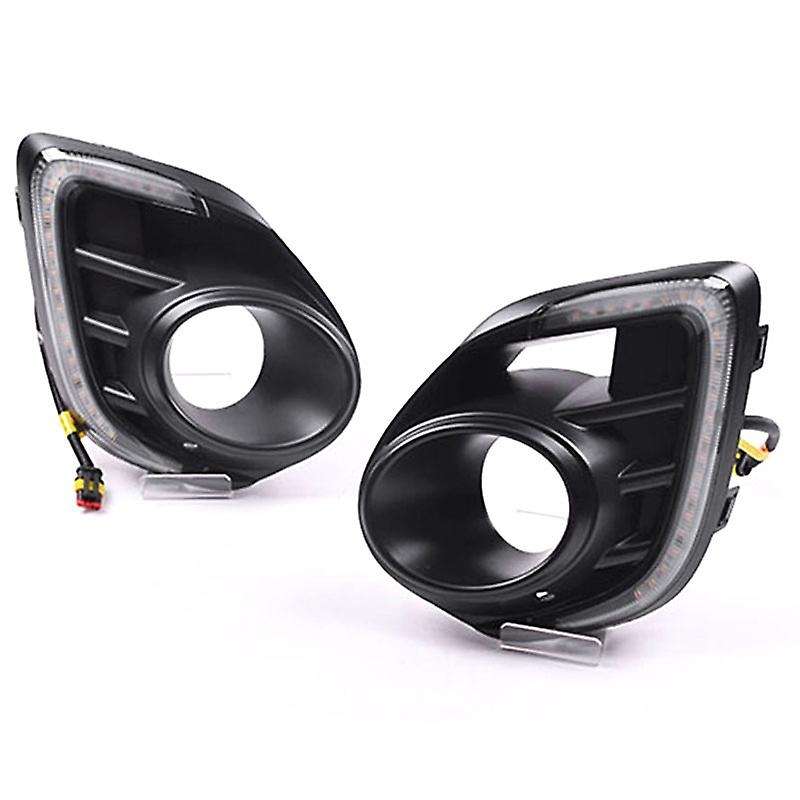 LED DRL Daytime Running Light Fog Lamp 12V Car Running Lights for 2016-2019