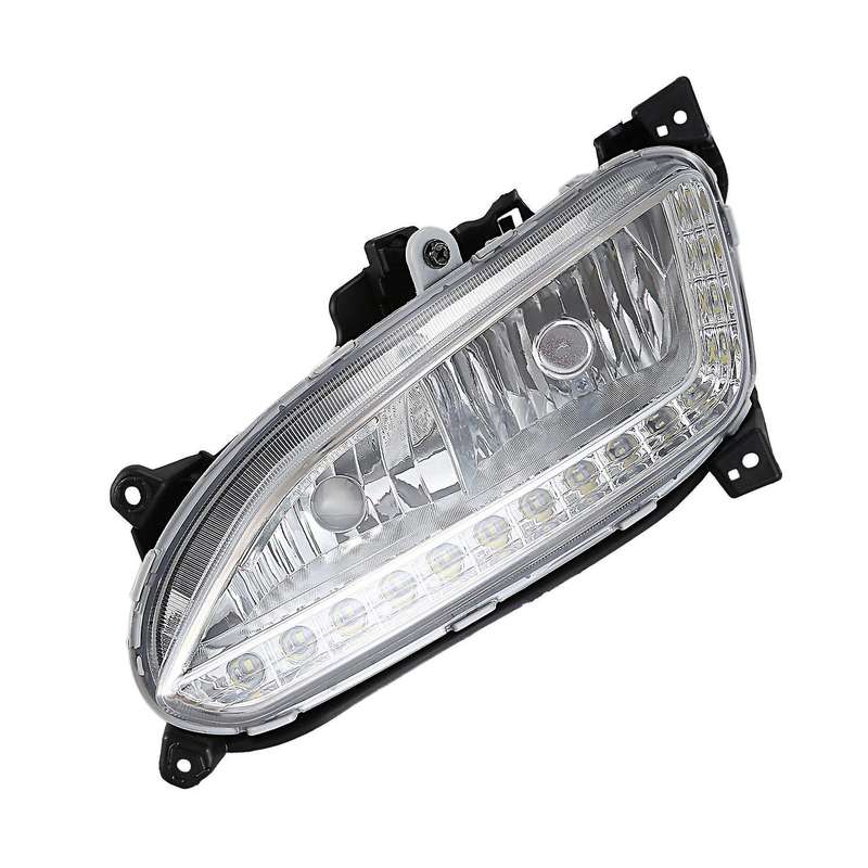 LED DRL Daytime Running Light Fog Lamp 12V Car Running Lights for IX45 2013 2014 2015