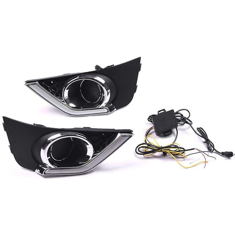 LED DRL Daytime Running Light Fog Lamp 12V Car Running Lights for BRV 2015-2017