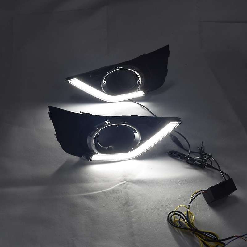 LED DRL Daytime Running Light Fog Lamp 12V Car Running Lights for BRV 2015-2017