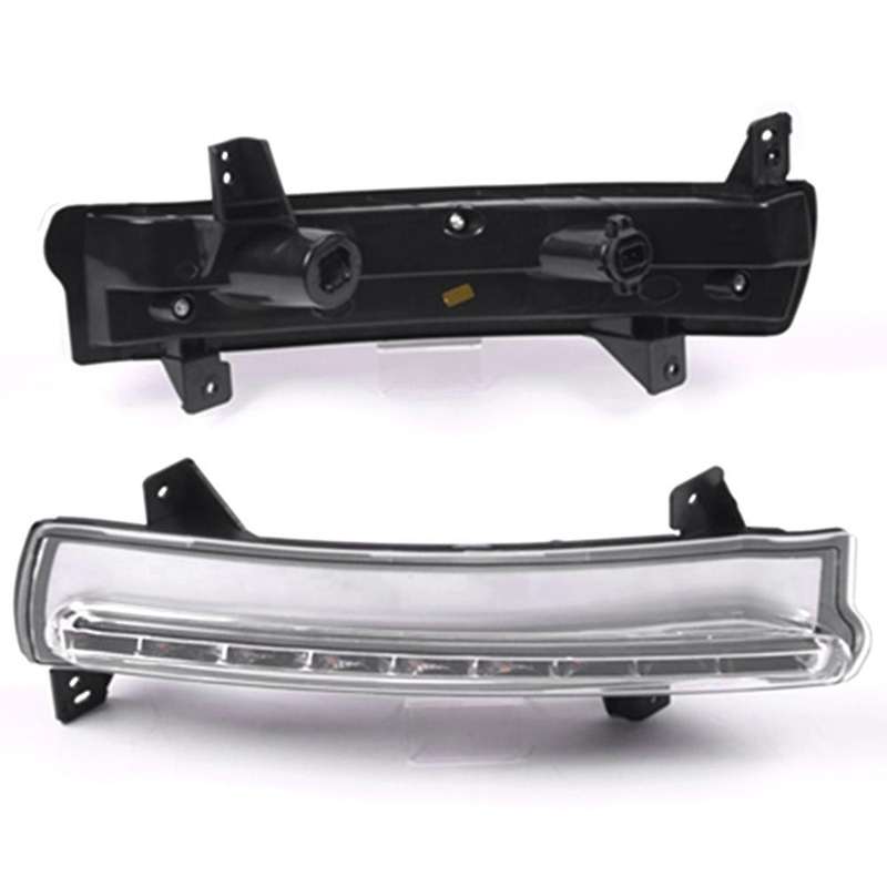 LED DRL Daytime Running Light Fog Lamp 12V Car Running Lights for Compass 2017 2018 2019