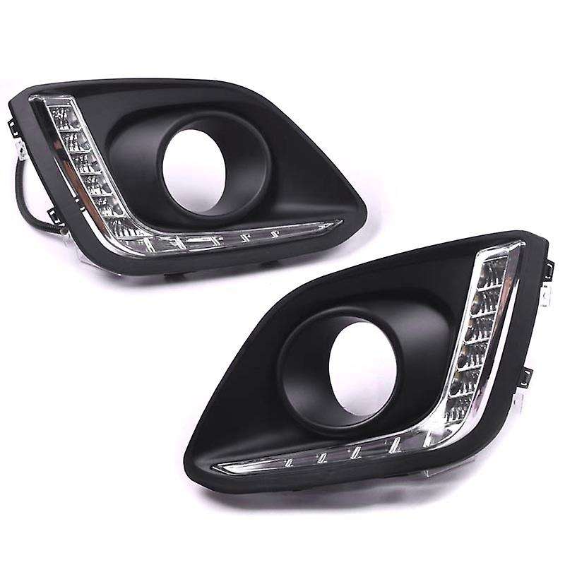LED DRL Daytime Running Light Fog Lamp 12V Car Running Lights for Swift 2014-2016