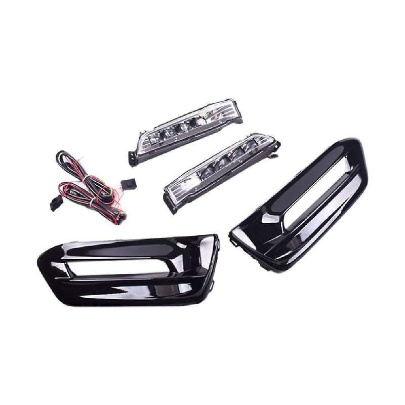 LED DRL Daytime Running Light Fog Lamp Driving Lights Yellow Turn Signal Lamp for Accord 10Th 2018-