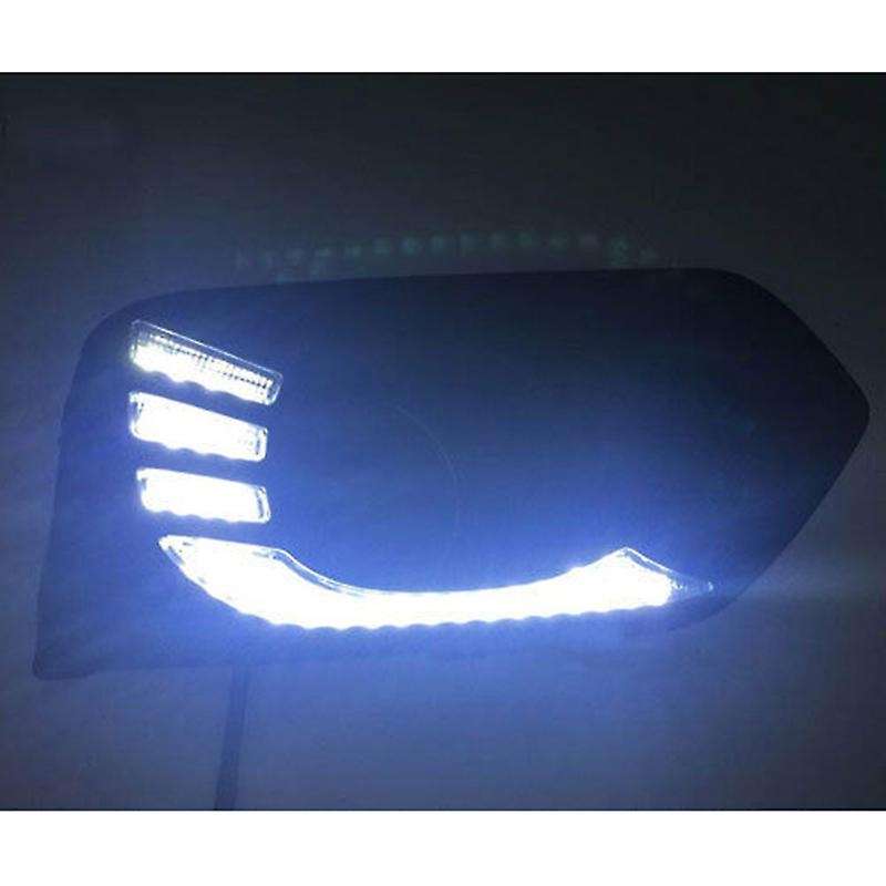 LED DRL Daytime Running Light Turn Signal Lamps ABS for CITY 2017