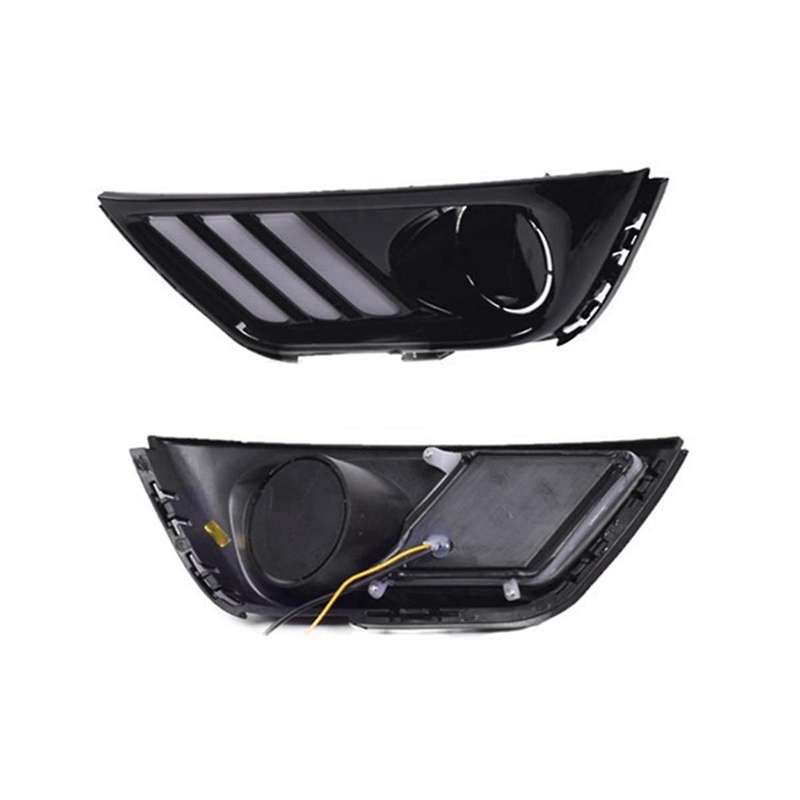 Led Drl Daytime Running Light Led Daylight & White Fog Light for Compass 2017 2018 2019