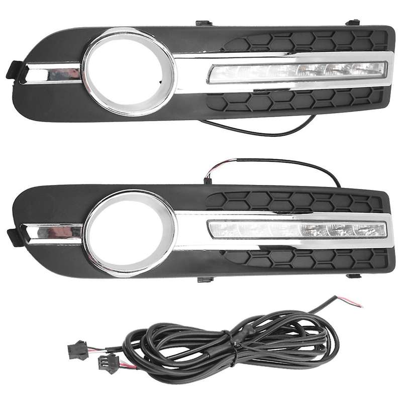LED DRL Daytime Running Light LED Daylight Amber & White Fog Light for S80 2007-2013