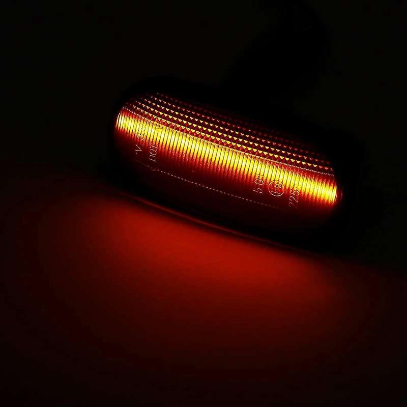 LED Dynamic Front Side Marker Lights Turn Signal Blinker for Legnum Galant 1998-2005