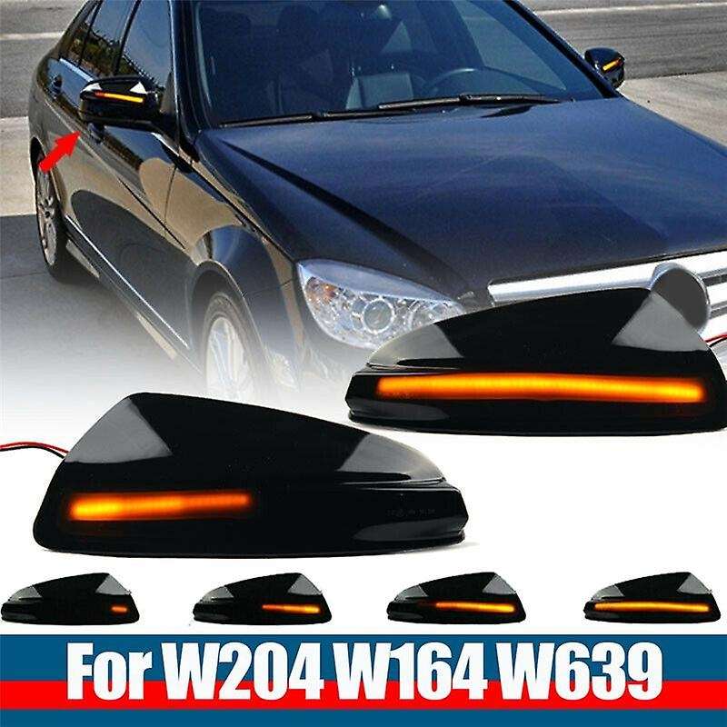 Led Dynamic Turn Signal Light Side Mirror Indicator Blinker for C Class W204 07-14 W639 Ml W164