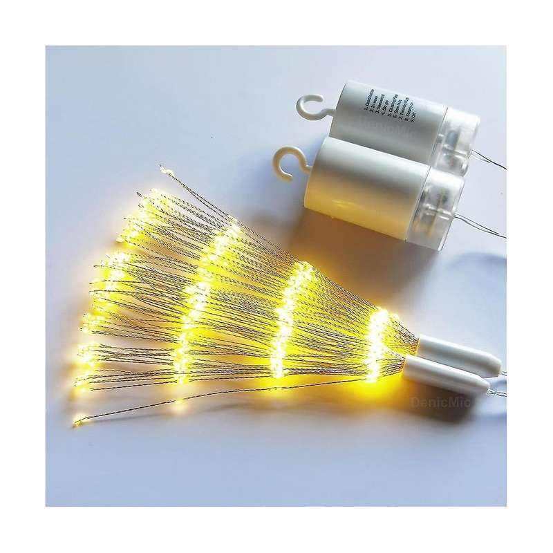 Led Firework Fairy Lights with Remote Control Outdoor for Christmas Camping Canopy Decoration Light