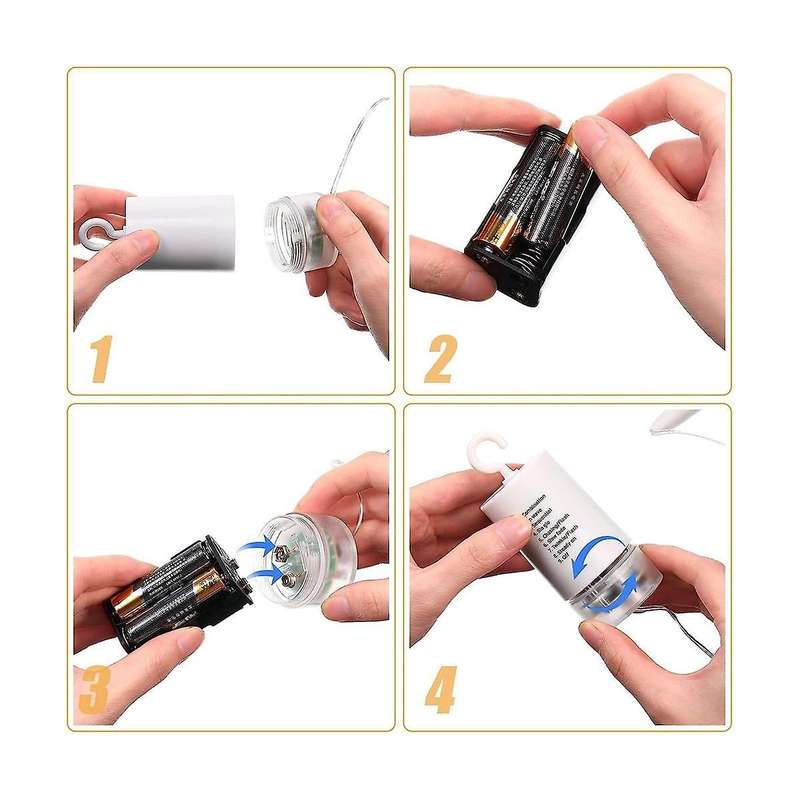 Led Firework Fairy Lights with Remote Control Outdoor for Christmas Camping Canopy Decoration Light