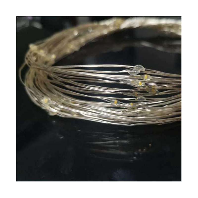 LED Fairy Lights Battery Operated Copper Wire Blinking Lights for Wedding Dorm Christmas Party Holid