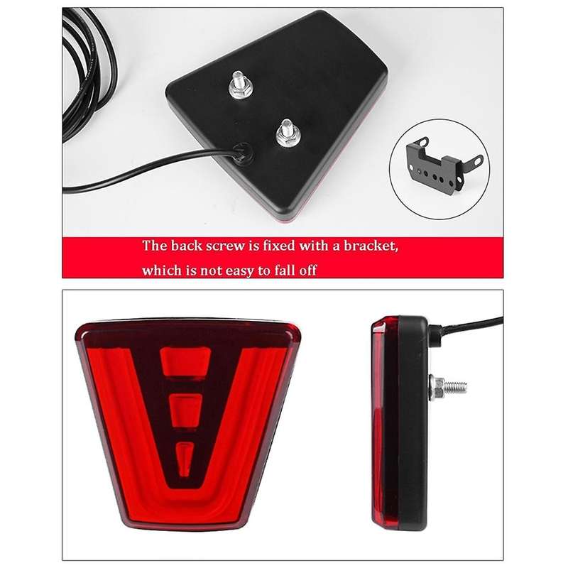 LED F1 V Style Brake Light Universal Car Rear Driving Fog Pilot Lights Rear Tail Third Brake Lamp f