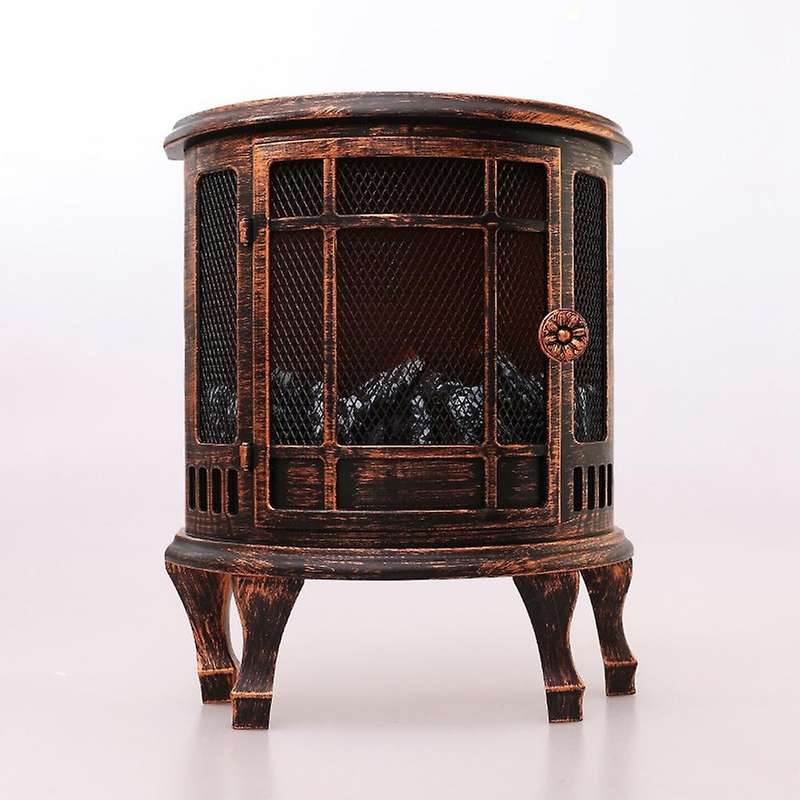 LED Flame Lantern Charcoal Lamps Simulated Fireplace Light Christmas Fake Campfire Fireplace Home Co