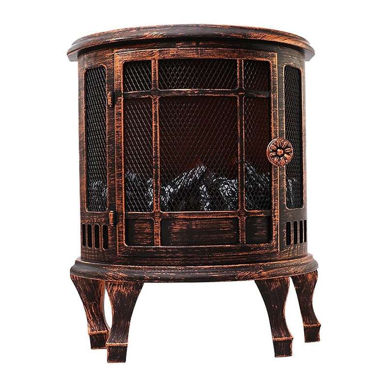 LED Flame Lantern Charcoal Lamps Simulated Fireplace Light Christmas Fake Campfire Fireplace Home Co