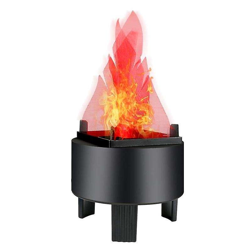 LED Fire Flame Effect Light Artificial Electric Flicker Campfire Lamp Party Decor Supplies for Bar