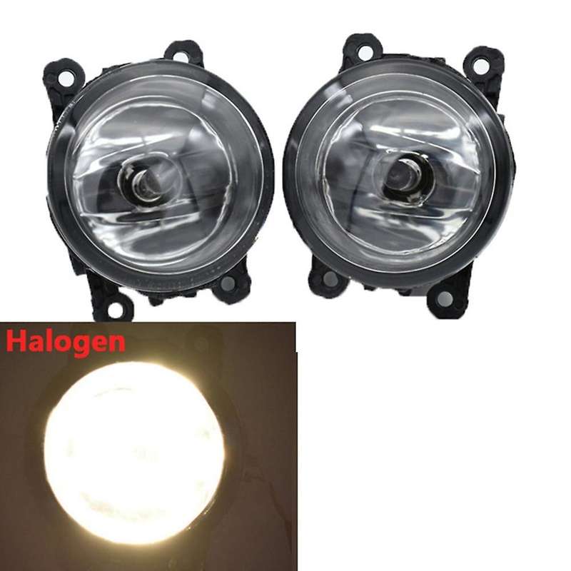 LED Fog Light Headlight Fog Lamp Cover Grill Bezel Switch Foglights Assembly for 2016-2019