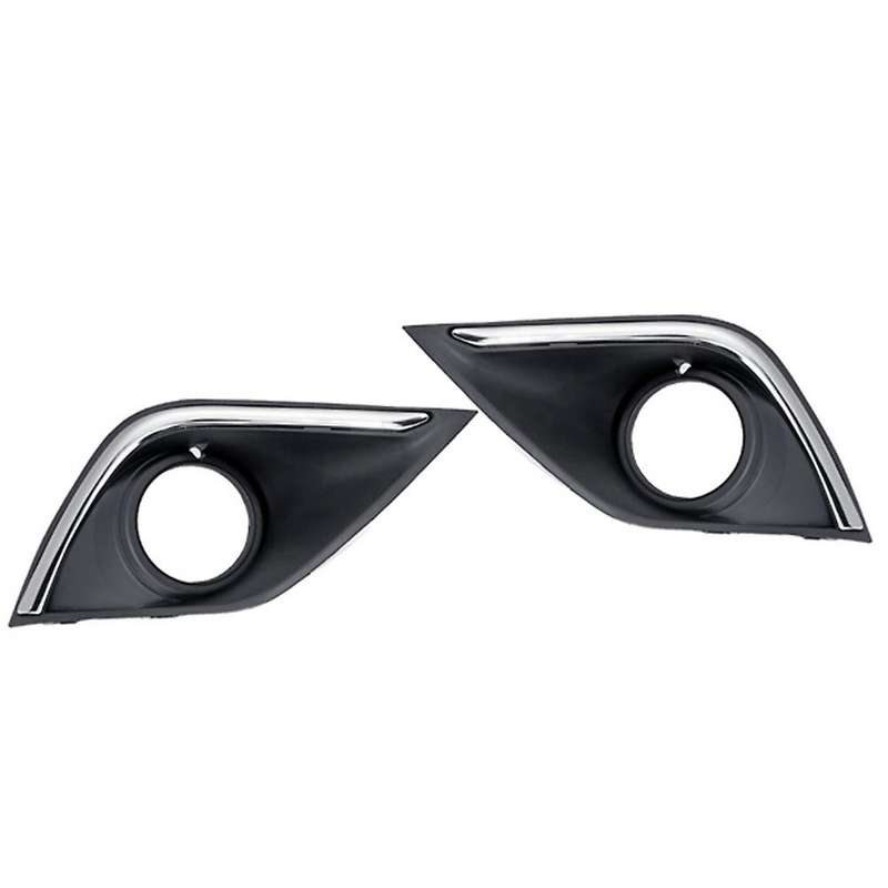 LED Fog Light Headlight Fog Lamp Cover Grill Bezel Switch Foglights Assembly for 2016-2019