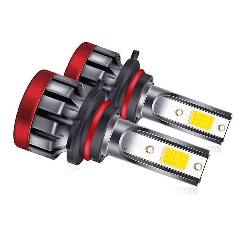 Led Fog Lights Bulb Yellow 3000k 55w 3600 Lumens Dob Chip (9005 Hb3)