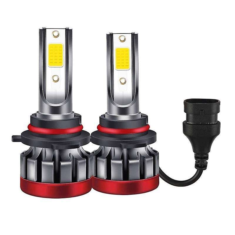 Led Fog Lights Bulb Yellow 3000k 55w 3600 Lumens Dob Chip (9005 Hb3)