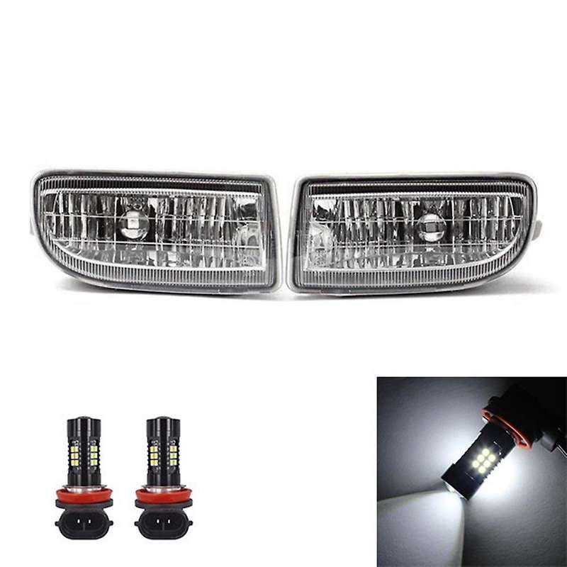 LED Fog Light Headlight for Land Cruiser 100 LC100 1998-2007 Fog Bumper Foglights Driving Lamp