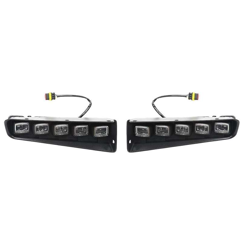 Led Fog Lights Assembly for 2021-2023 2/4-door, Bumper Fog Lights Daytime Running Lights Accessorie