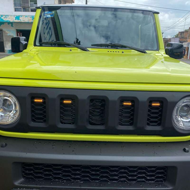 LED Front Grille Lights White Amber Light External Grille Lamps
