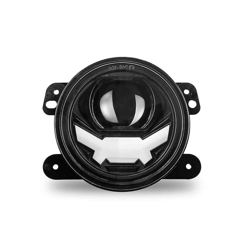 LED Front Fog Light for Wrangler PT Rambler Exterior Upgrade Retrofit 30W 4Inch Angel Eyes Laser-Fr