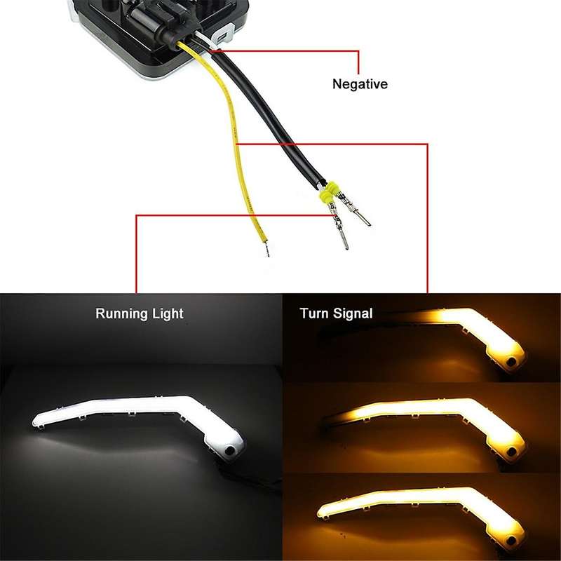 Led Front Signature Lights, Turn Sequential Signal Light for X3 Xds Max Turbo 710004994 710004995
