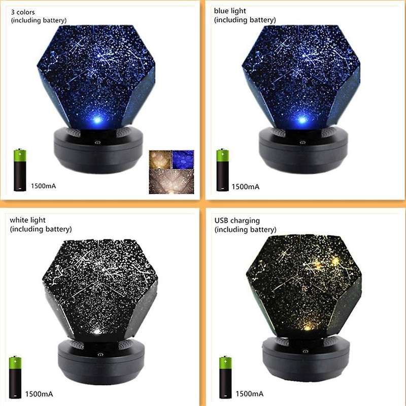 LED Galaxy Starry Night Light Baby Room Lamp Gift Projector Ocean Star Party