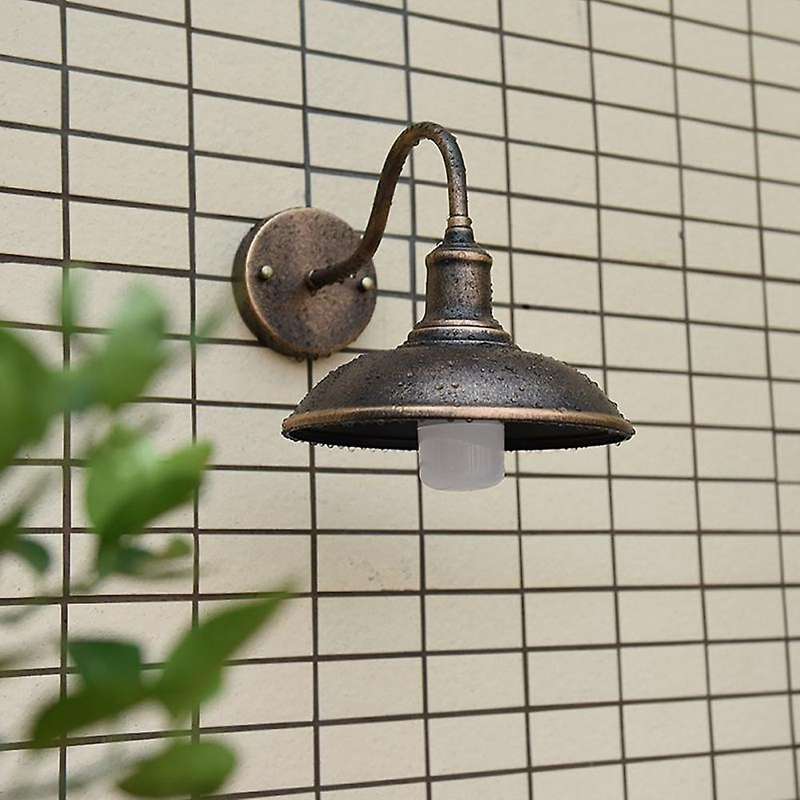 LED Gooseneck Barn Light Outdoor Wall Lamp Front Porch Farmhouse Fixture Creative Garden Lights for