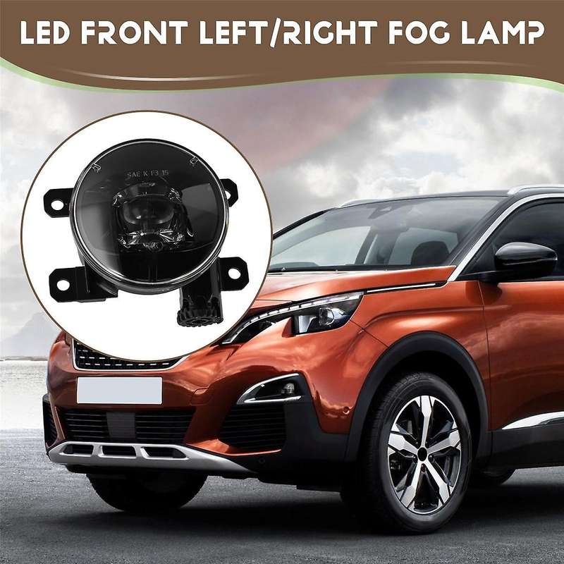 LED Front Left/Right Fog Lamp Assembly for 508 3008(P84) DS3 DS4 DS5 DS7 C4 9811333380 90085456