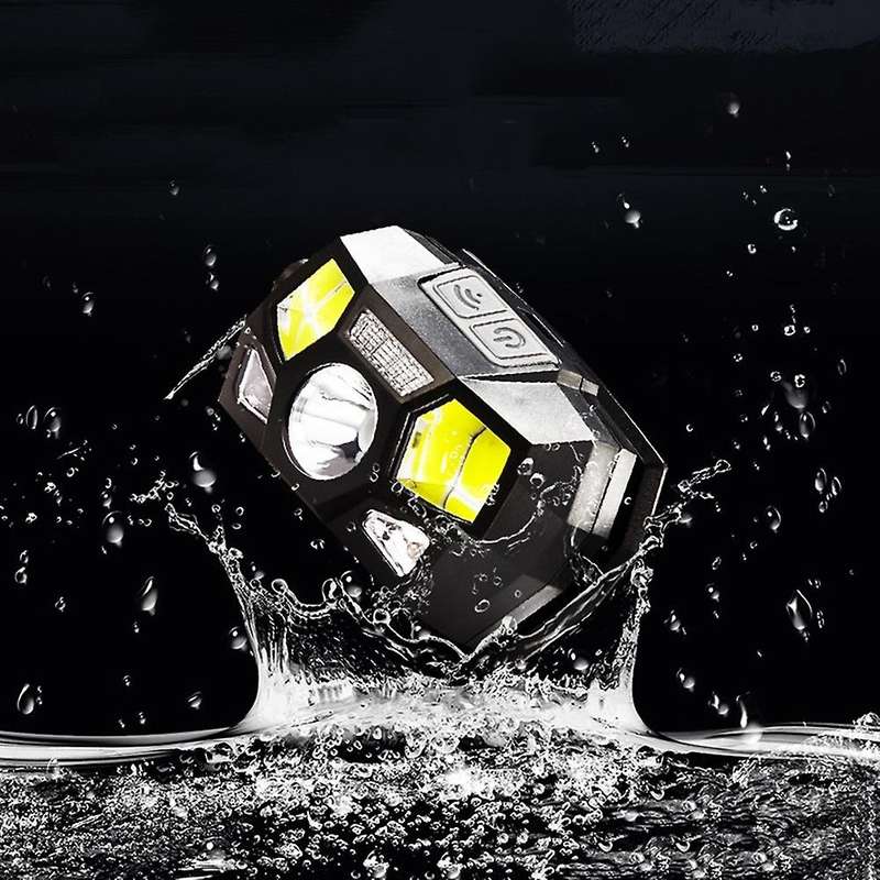 Led head light lamp Motion Sensor Ultra Bright Hard Hat Head Light Usb Rechargeable Waterproof Flash