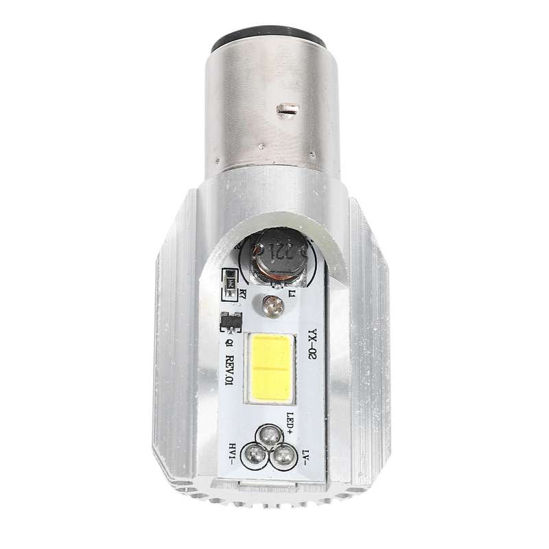 Led Headlight 1200 White H6 BA20D COB 12W Led Bulb for Motorcycle Headlights Electric Head Light La