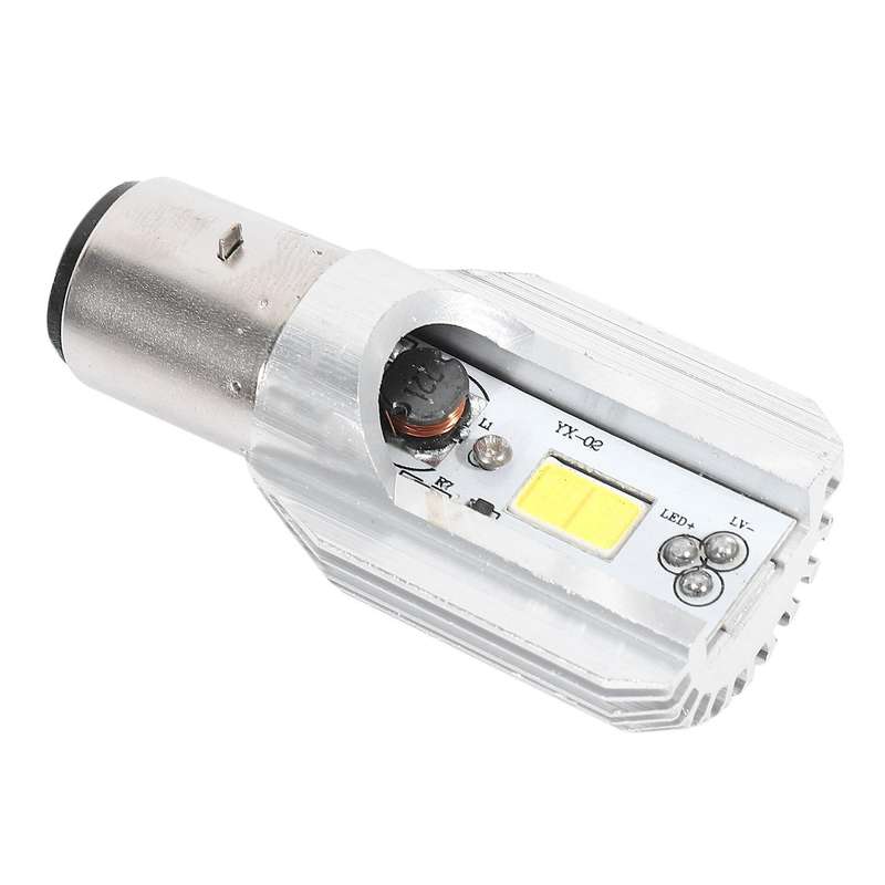 Led Headlight 1200 White H6 BA20D COB 12W Led Bulb for Motorcycle Headlights Electric Head Light La