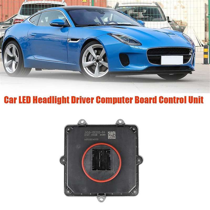 LED Headlight Control Unit JX53-13E005- for F-Type 18-21 Computer Board Driver Head Light Lamp Ball