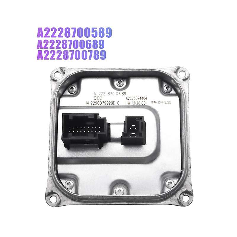 LED Headlight Control Unit Regulator Module for C W205 E W212 S W222 GLS A2228700789