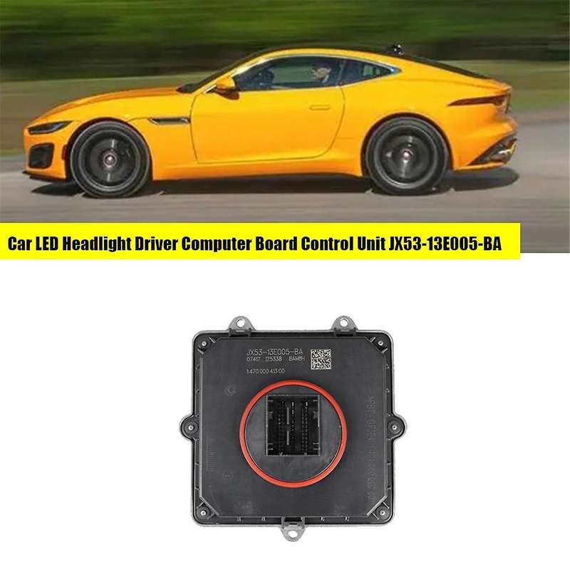 Led Headlight Control Unit Jx53-13e005- for F-type 18-21 Computer Board Driver Head Light Lamp Balla