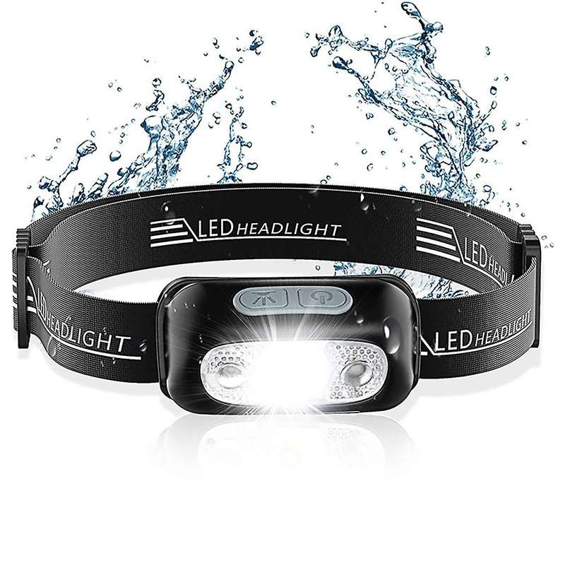 LED Headlight Flashlight Torch Head Light Lamp XPE Head Light Lamp for Outdoor Camping Fishing